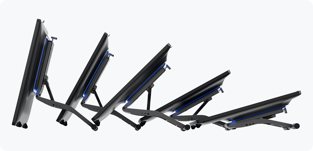 Pre-installed stand