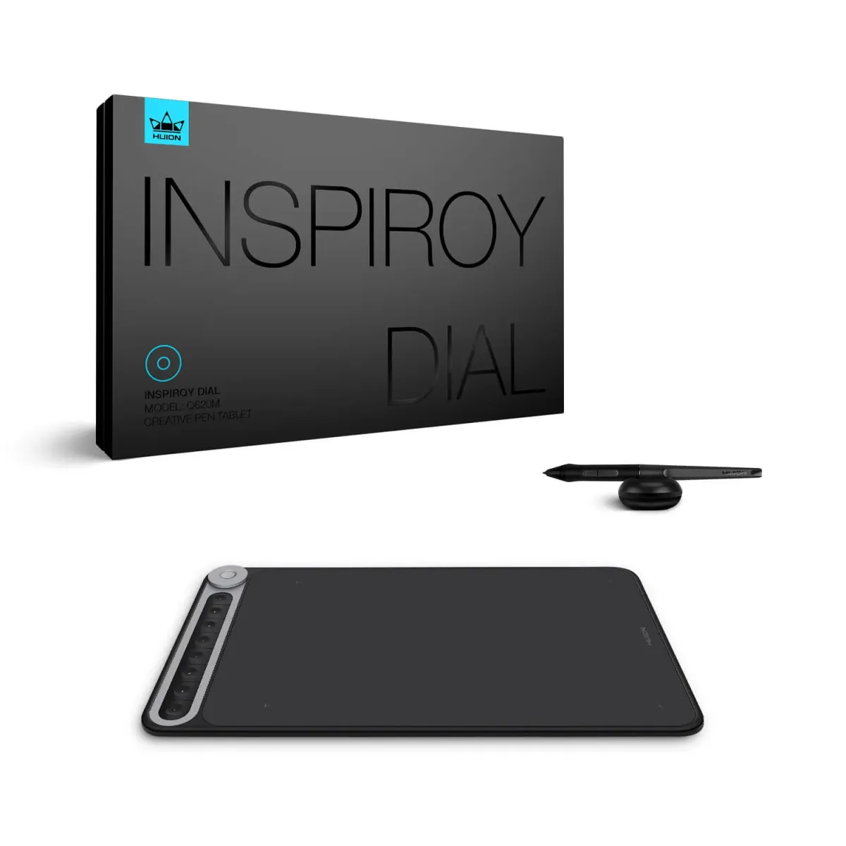 液タブ・ペンタブ HUION Q620M INSPIROY DIAL Inspiroy Dial Q620M Graphic Drawing Tablet for Artists