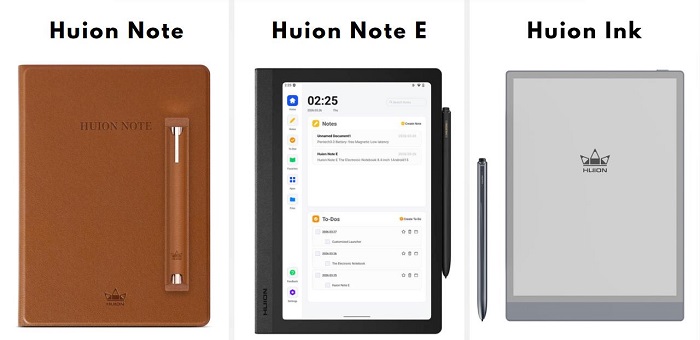 Huion Note E vs. Huion Note vs. Huion Ink：あなたにぴったりの
