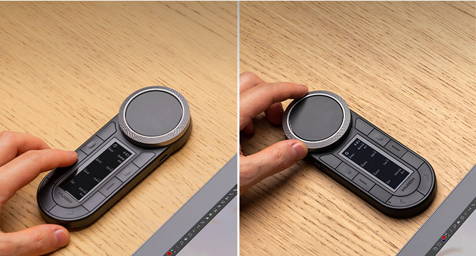 Huion Keydial Remote K40 左手デバイス Huion Keydial Remote K40 レビュー｜作業を便利にするワイヤレス左手