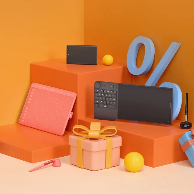 HUION Kamvas Pro 24 (4K) UHD 液晶ペンタブレット Kamvas Pro 24 (4K) UHD Pen Display for Professional Artist