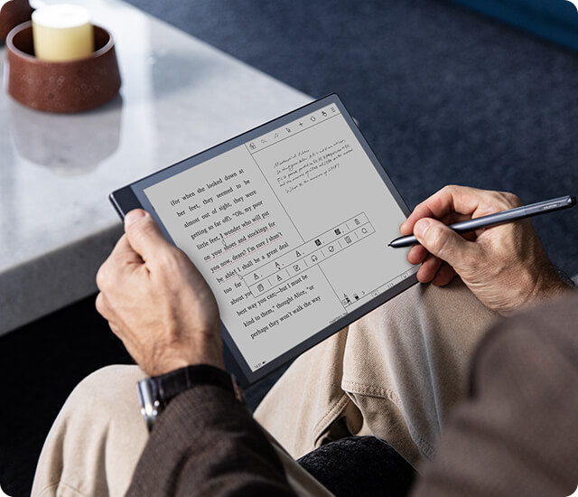 Huion 読書・ノート・スケッチに幅広く使える、10.3インチの多機能E