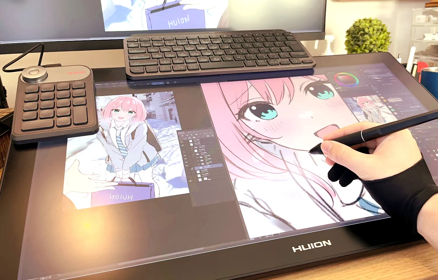 イラストレーター塩かずのこさんにkamvas Pro 24 4k 豪華版液晶ペンタブレットを使って頂き 今回のコラボイラストを描いてくれました 製品を使ってみた感想などをお伺いしました メイキングも付きで 是非ご覧下さい Huion Official Store Drawing Tablets Pen