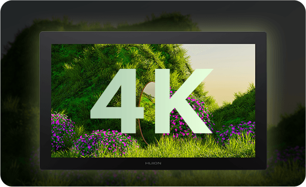 Huion Kamvas Pro 24 4K (Gen 3) Drawing Tablet for Professional