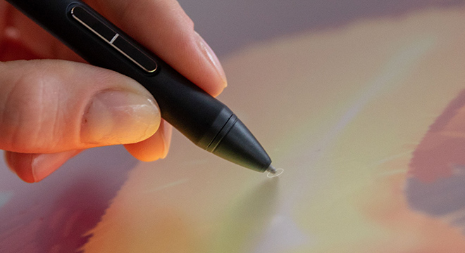 HUION PW600S スリムペン Huion Battery-free Smart Digital Slim Drawing Pen PW600S with