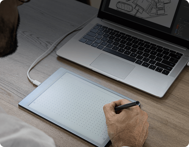 Huion Ink 10.3-inch E Ink Android Writing Tablet for Note Taking