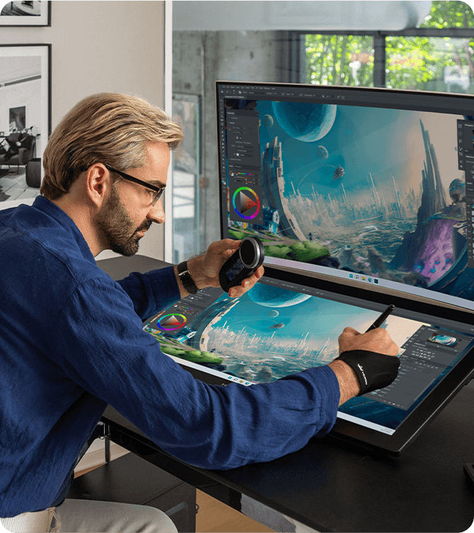 Huion Kamvas Pro 27 144Hz プロフェッショナル アーティスト向け 描画