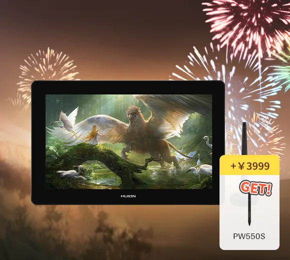HUION4K液タブ25％オフ | HUION公式サイトJAPAN