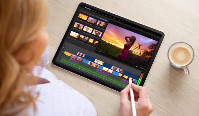 Video Editing Trackpad Edit videos on computers