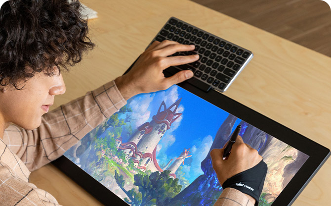 Huion Kamvas Pro 24 4K (Gen 3) プロ向け液晶ペンタブレット