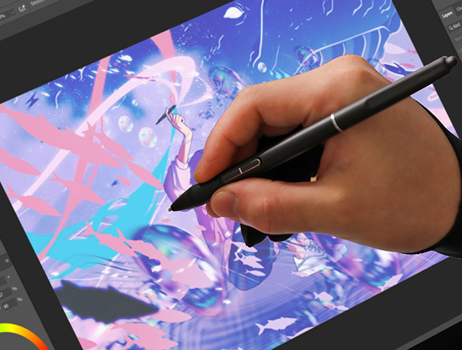 HUION PW600S スリムペン Huion Battery-free Smart Digital Slim Drawing Pen PW600S with