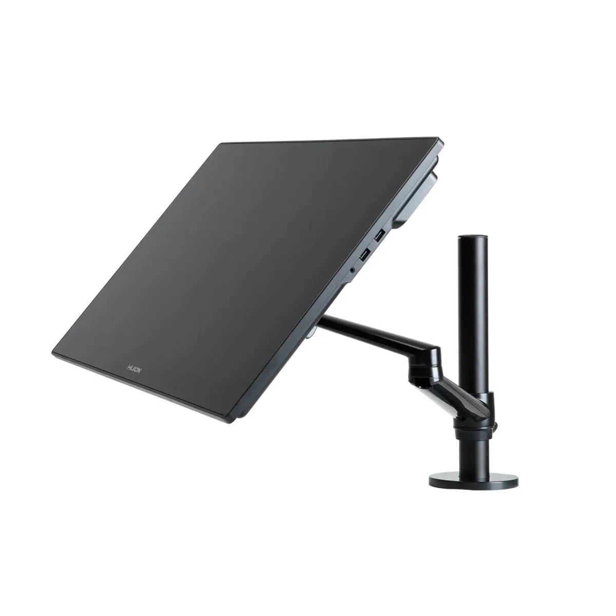 Kamvas Pro 24 (4K) with a Single Monitor Arm ST410 | Huion Canada