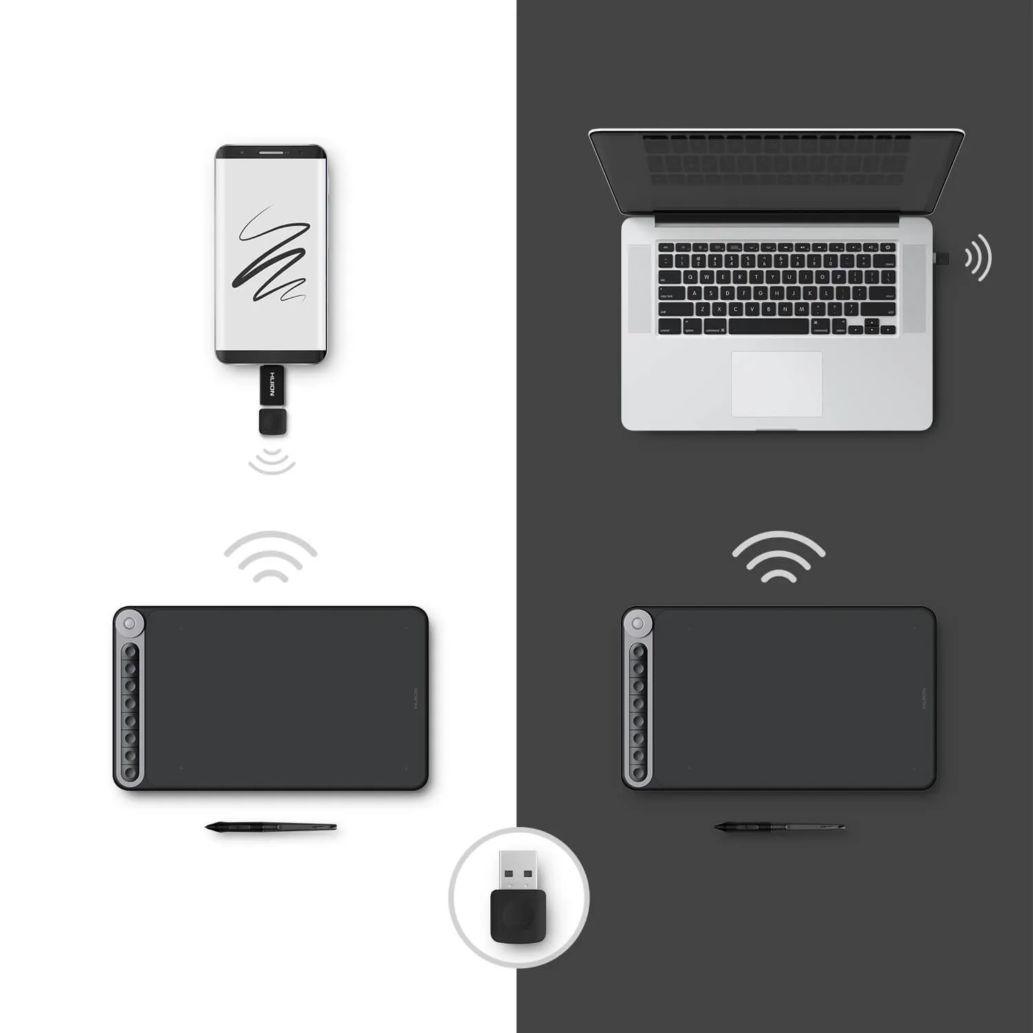 液タブ・ペンタブ HUION Q620M INSPIROY DIAL Expresii - Blog - Expresii 寫意