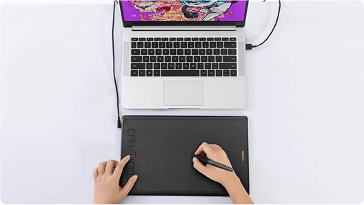 HUION H610 PRO V2 / TABLETTE GRAPHIQUE SANS ECRAN