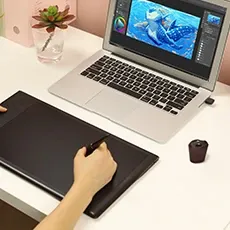 Huion Battery-Free Digital Pen PW550 for Kamvas Studio 16/24