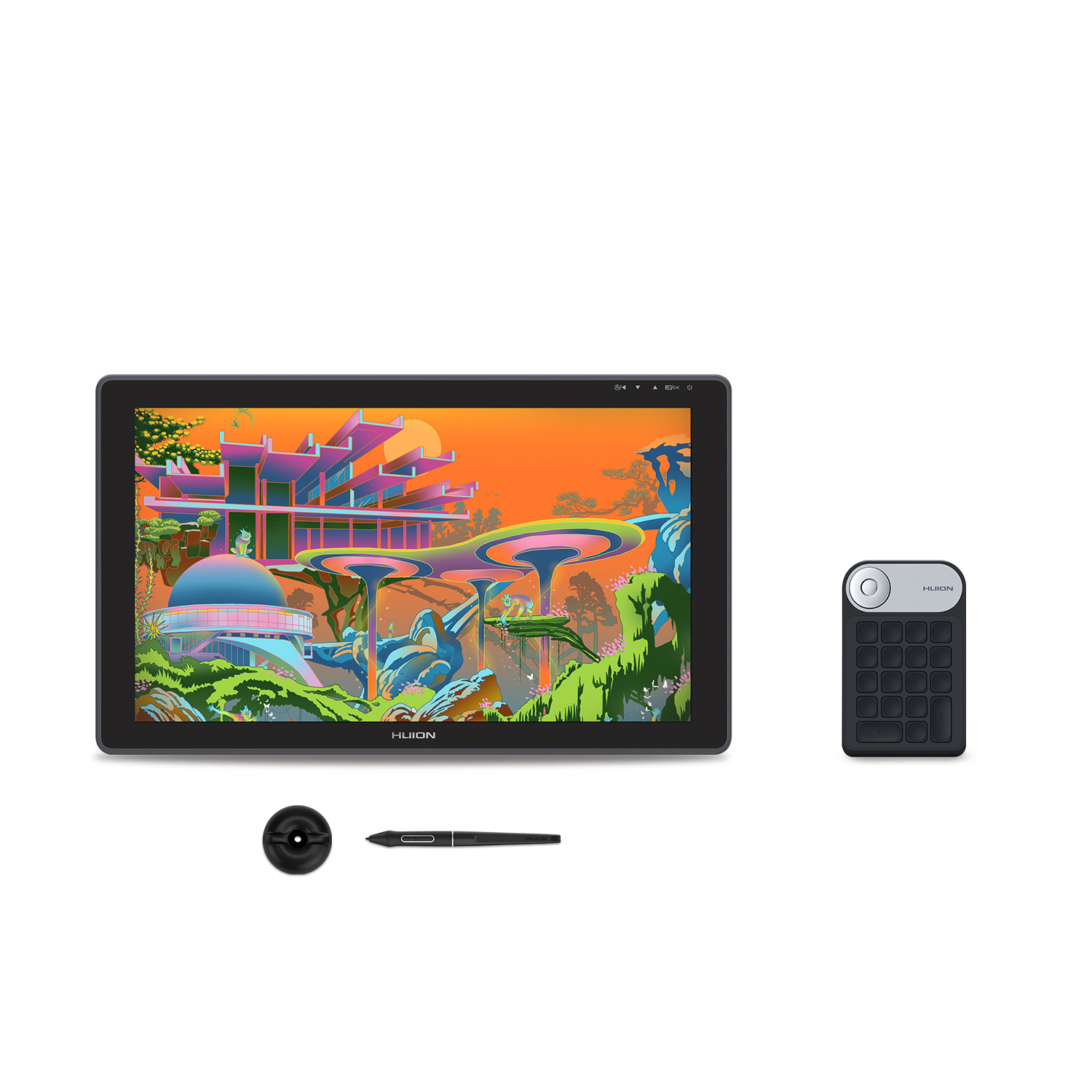Kamvas 22| Monitor de dibujo 22 Plus con Keydial mini para
